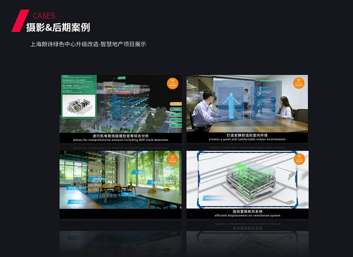 上海朗诗绿色中心升级改造-智慧地产项目展